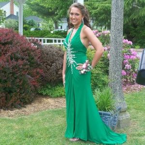 Green Prom or Formal Dress